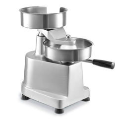 Commercial Burger Patty Maker, 150mm Hamburger Beef Patty Maker, Heavy Duty Food-Grade Stainless Steel Bowl Burger Press Machine, Kitchen Meat Forming Processor with 1000 Pcs Patty Papers