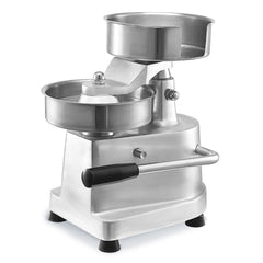 Commercial Burger Patty Maker, 150mm Hamburger Beef Patty Maker, Heavy Duty Food-Grade Stainless Steel Bowl Burger Press Machine, Kitchen Meat Forming Processor with 1000 Pcs Patty Papers