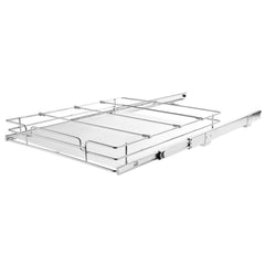 18.5"Wx21"Dx3.5"H Pull Out Cabinet Organizer, Heavy Duty Slide Out Pantry Shelves, Steel Roll Out Drawers, Sliding Drawer Storage for Home Under Sink, 20"Wx22"Dx7"H Install Size for Cabinet