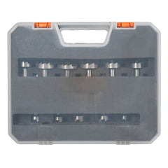 Forstner Bit Set, 16 Pcs Forstner Drill Bits Set, 1/4" to 1-5/8", Carbon Steel, with Universal Round Shank, Forstner Drill Bit for Wood and Composite Board, Forstner Bits for Woodworking