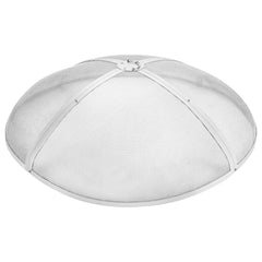 Fire Pit Spark Screen Round 40", Reinforced Heavy Duty Steel Metal Cover, Outdoor Firepit Lid, Easy-Opening Top Screen Covers Round with Ring Handle for Outdoor Patio Fire Pits Backyard