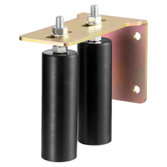 Sliding Gate Kit 6” Rolling Hardware with L-Bracket Adjustable for Door