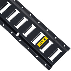 E Track Tie Down Rail Kit 30PCs 1.52m E Track Rails Enclosed Cargo Trailer