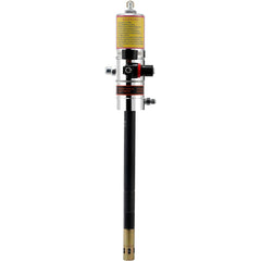Grease Pump, 50:1 Pressure Ratio Air Operated Grease Pump with 3.88 m High Pressure Hose and Grease Gun, Pneumatic Grease Pump, Portable Lubrication Grease Pump with 360° Swivel Grease Gun Head