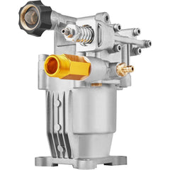 Pressure Washer Pump, 19 mm Shaft Horizontal, 3400 PSI, 2.5GPM, Replacement Power Washer Pumps Kit, Parts Washer Pump, Compatible with Honda, Simpson, RYOBI, Briggs & Stratton, Subaru, Craftsman