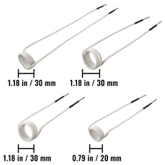 Induction Heater Coil Kit Induction Coils 8PCS For Removing Rusty Bolts