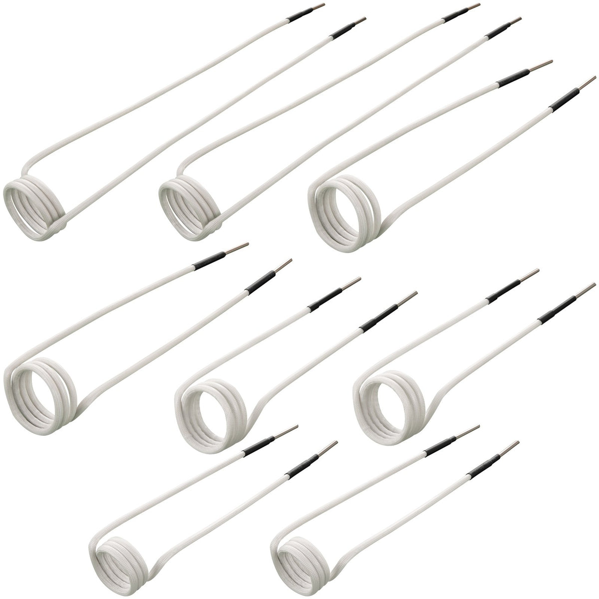 Induction Heater Coil Kit Induction Coils 8PCS For Removing Rusty Bolts