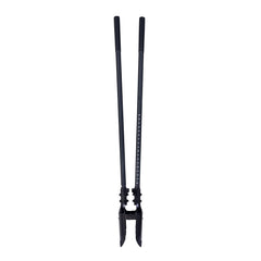 Post Hole Digger, Heavy Duty Post Hole Digger with Fiberglass Handle, Manual Hole Digger with Scale Markings and Metal Blade, Post Hole Digger Tool for Digging Gardening and Outdoors, 1460 mm
