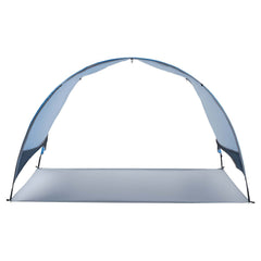 Beach Tent Sun Shelter for 3 Person, UPF 50+ Protection, Portable Sun Shade Canopy with Carrying Bag & Ground Stakes, Lightweight and Easy Setup Beach Umbrella for Camping Fishing Outdoor Picnic