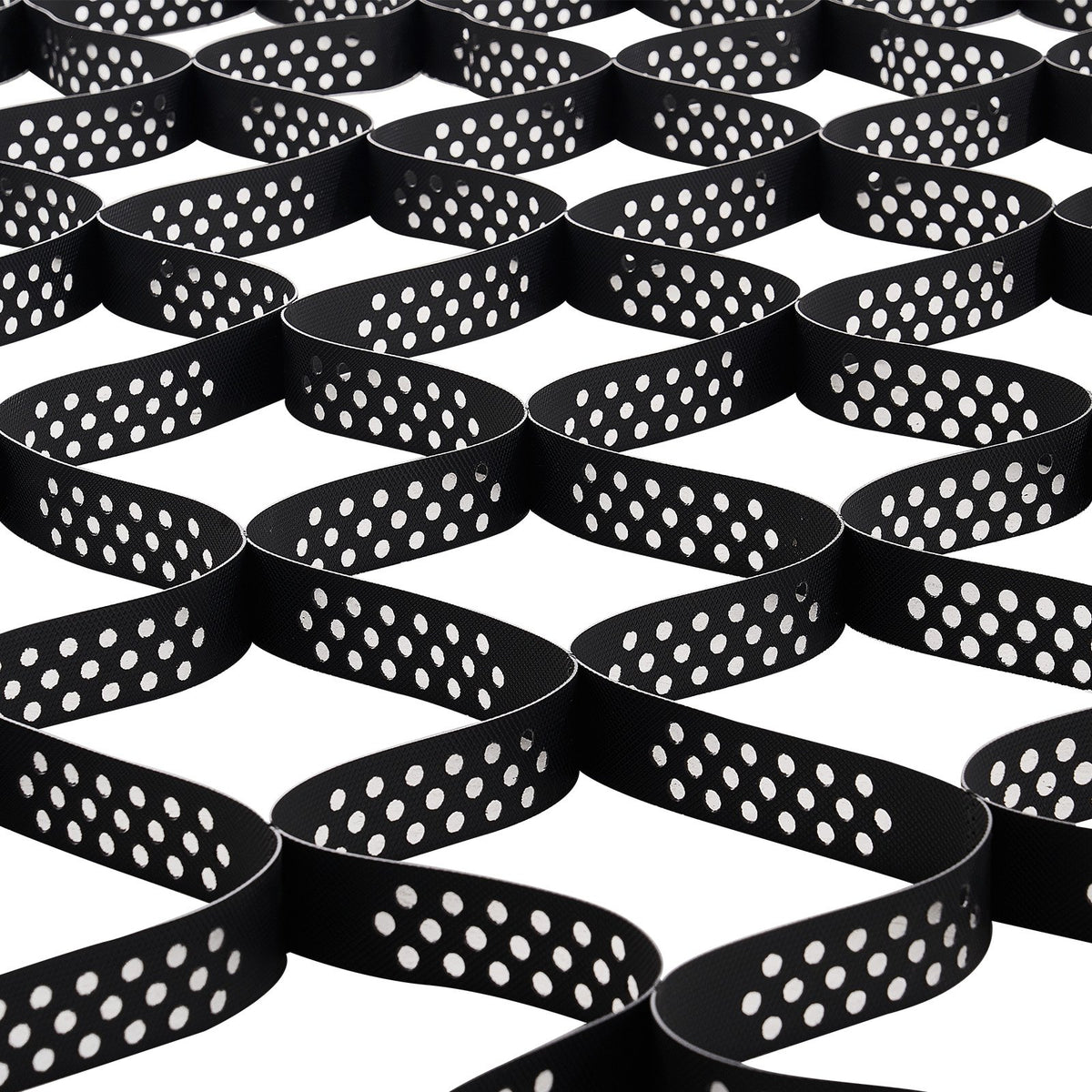 Gravel Grid, 2 Inch Depth, 32.81 x 9.84 FT / 10000 x 3000 mm, 1880 LBS Per Sq ft Grass Ground Retainer, Permeable Geo Grids Driveway Stabilization, for Garden, Patio, Walkway, RV Parking Slopes