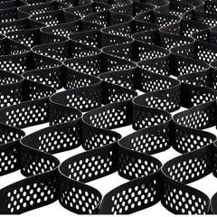 Gravel Grid, 75mm Depth, 5.2 x 2.7m, 853kg Per Sq ft Grass Ground Retainer, Permeable Geo Grids Driveway Stabilization, for Garden, Patio, Walkway, RV Parking Slopes