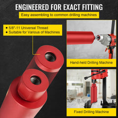 Dry Diamond Core Drill 2.5"/ 63mm Dia. Hole Cutter for Concrete Masonry