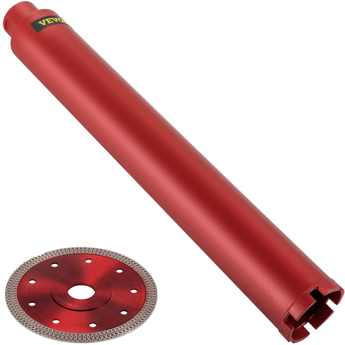 Dry Diamond Core Drill 2.5"/ 63mm Dia. Hole Cutter for Concrete Masonry