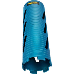 Dry Core Drill Bit, 88.9 mm Diameter 11 Threaded, 241.3mm Depth Diamond Coring Bore Tool with a Pilot Bit & Blade, Masonry Hole Saw Bits for Hard Concrete Brick