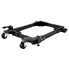 Mobile Base, 680.3 kg Capacity, Adjustable from 457.2 x 609.6 mm to 673.1 x 800.7 mm, Heavy Duty Universal Mobile Base Stand with Swivel Wheels, for Woodworking Equipment, Bandsaw, Power Tools