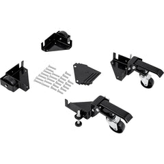 Mobile Base, 181.4 kg Capacity, Adjustable from 241.3 x 241.3 mm to Infinity, Heavy Duty Universal Mobile Base Stand with Swivel Wheels, for Woodworking Equipment, Bandsaw, Power Tools, Machines