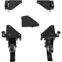 Mobile Base, 181.4 kg Capacity, Adjustable from 241.3 x 241.3 mm to Infinity, Heavy Duty Universal Mobile Base Stand with Swivel Wheels, for Woodworking Equipment, Bandsaw, Power Tools, Machines