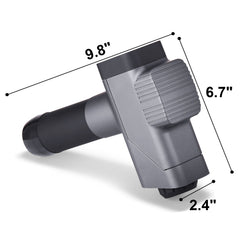 Massage Gun Deep Tissue, Percussion Muscle Massager for Athletes - with 8 Speed Levels & 6 Massage Heads, 16V 2500mAh Batteries, Handheld Electric Massage Gun for Pain Relief, Muscle Relaxation
