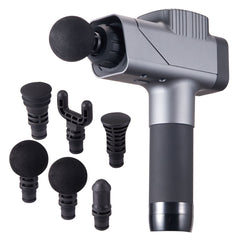 Massage Gun Deep Tissue, Percussion Muscle Massager for Athletes - with 8 Speed Levels & 6 Massage Heads, 16V 2500mAh Batteries, Handheld Electric Massage Gun for Pain Relief, Muscle Relaxation