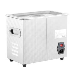 Ultrasonic Cleaner Machine 3L Stainless Steel Ultrasonic Cleaning Machine Digital Heater Timer Jewelry Cleaning for Commercial Personal Home Use (3L)
