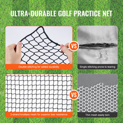 10x10ft Golf Practice Net Indoor Hitting Net for Baseball Hockey Soccer