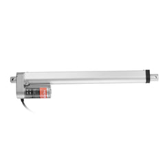 Linear Actuator 12V, 12 Inch High Load 330lbs/1500N Linear Actuator, 0.19"/s Linear Motion Actuator with Mounting Bracket and IP54 Protection