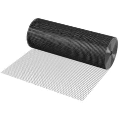 Hardware Cloth 61cm x 15.2m, 1/2 in 19 Gauge Galvanized Wire Mesh Roll, Weather-Resistant Vinyl Coated Chicken Wire Fencing, Heavy Duty Welded Garden Plant Fencing for Rabbit Cage Snake Fence