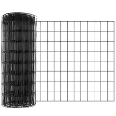 Hardware Cloth, 24'' x 50' Galvanized Wire Mesh Roll, 16 Gauge Chicken Wire Fence Roll, Vinyl Coating Metal Wire Mesh for Chicken Coop Barrier, Rabbit Snake Fences, Poultry Enclosures