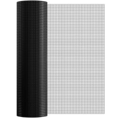 Hardware Cloth, 36'' x 50' Galvanized Wire Mesh Roll, 19 Gauge Chicken Wire Fence Roll, Vinyl Coating Metal Wire Mesh for Chicken Coop Barrier, Rabbit Snake Fences, Poultry Enclosures