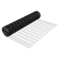 Farm Fence, 122cm x 15.2m, 2 x 4 in Mesh 14 Gauge Galvanized Steel Wire Fencing for Cattle, Hog & Sheep , Heavy Duty Vinyl Coated Livestock Fence for Animal Enclosures, Cage Wire, Garden Fences