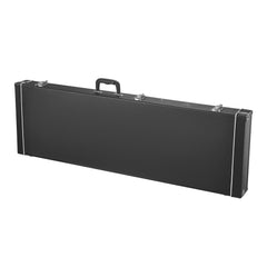 Bass Guitar Hard Case, 1220 mm Rectangular Guitar Hard Case, With Lock Latch Keys Handle, PVC Padding Soft Lining Water-Resistant Hard Shell Guitar Case, for 990-1180 mm Bass Guitars, Black