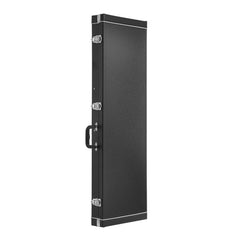 Bass Guitar Hard Case, 1220 mm Rectangular Guitar Hard Case, With Lock Latch Keys Handle, PVC Padding Soft Lining Water-Resistant Hard Shell Guitar Case, for 990-1180 mm Bass Guitars, Black
