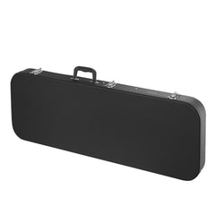 Electric Guitar Hard Case, 1095 mm Rectangular Guitar Hard Case, With Lock Latch Keys Handle, PVC Padding Soft Lining Water-Resistant Hard Shell Guitar Cases, for 990 mm Electric Guitars, Black