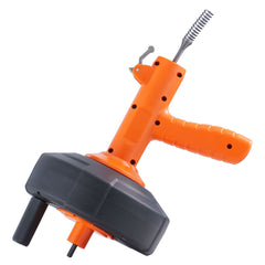 Drain Auger 25ft 1/4in Drum Plumbing Drain Snake Clog Remover Autofeed