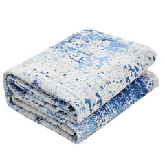 Area Rug, 1524x2133.6mm Large Washable Rug, Non-Slip and Tear-Resistant Soft Carpet, Pet & Child Friendly Modern Area Rugs, Indoor Mat for Bedroom, Office, Living Room, Kids Room, Entryway, Blue