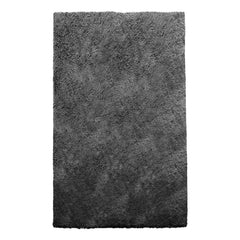 Indoor Plush Area Rugs, 1.52 x 2.44 m Soft Plush Carpet, Furry Shag Area Rugs for Living Room, Bedroom, Sunroom, Modern Home Decor Aesthetic, Non-Shedding, Non-Woven, Slip-Resistant, Dark Gray