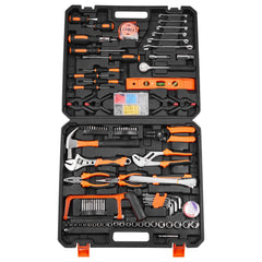Tool Kit 216 Piece General Household Hand Tool Set with Portable Tool Case