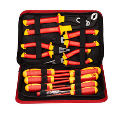 Insulated Screwdriver Set 12-Piece Insulated Tool Set for Electricians
