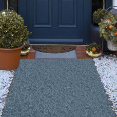 Gray Marine Carpet 6 ft x 36 ft, Boat Carpet Rugs, Indoor Outdoor Rugs for Patio Deck Anti-Slide TPR Water-Proof Back Outdoor Marine Carpeting Outdoor Carpet