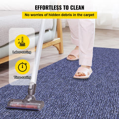 Deep Blue Marine Carpet 6 ft x 36 ft Marine Carpeting Marine Grade Carpet for Boats with Waterproof Back Outdoor Rug for Patio Porch Deck Garage Outdoor Area Rug Runner Non-Slide Porch Rug