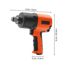 Air Impact Wrench, 3/4-Inch Drive Air Impact Gun, Up to 1870ft-lbs Nut-busting Torque, Composite Pneumatic Impact Wrench for Auto_epairs_nd_aintenance Heavy Duty
