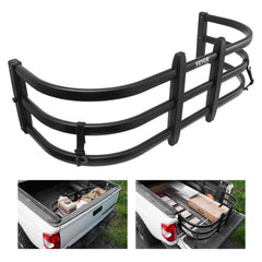 Truck Bed Extender, Aluminum Retractable Tailgate Extender, 131cm-162.6cm Adjustable Length, Fits for Ridgeline, Tacoma, Gladiator, Colorado/Canyon, Frontier, and Ranger