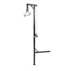 Truck Hitch Game Hoist, 500 lbs Load Capacity, Hunting Deer Hoist with 2-inch Receiver, 360-Degree Swivel Shaft & Adjustable Height, Includes Gambrel Winch for Skinning & Cleaning Game