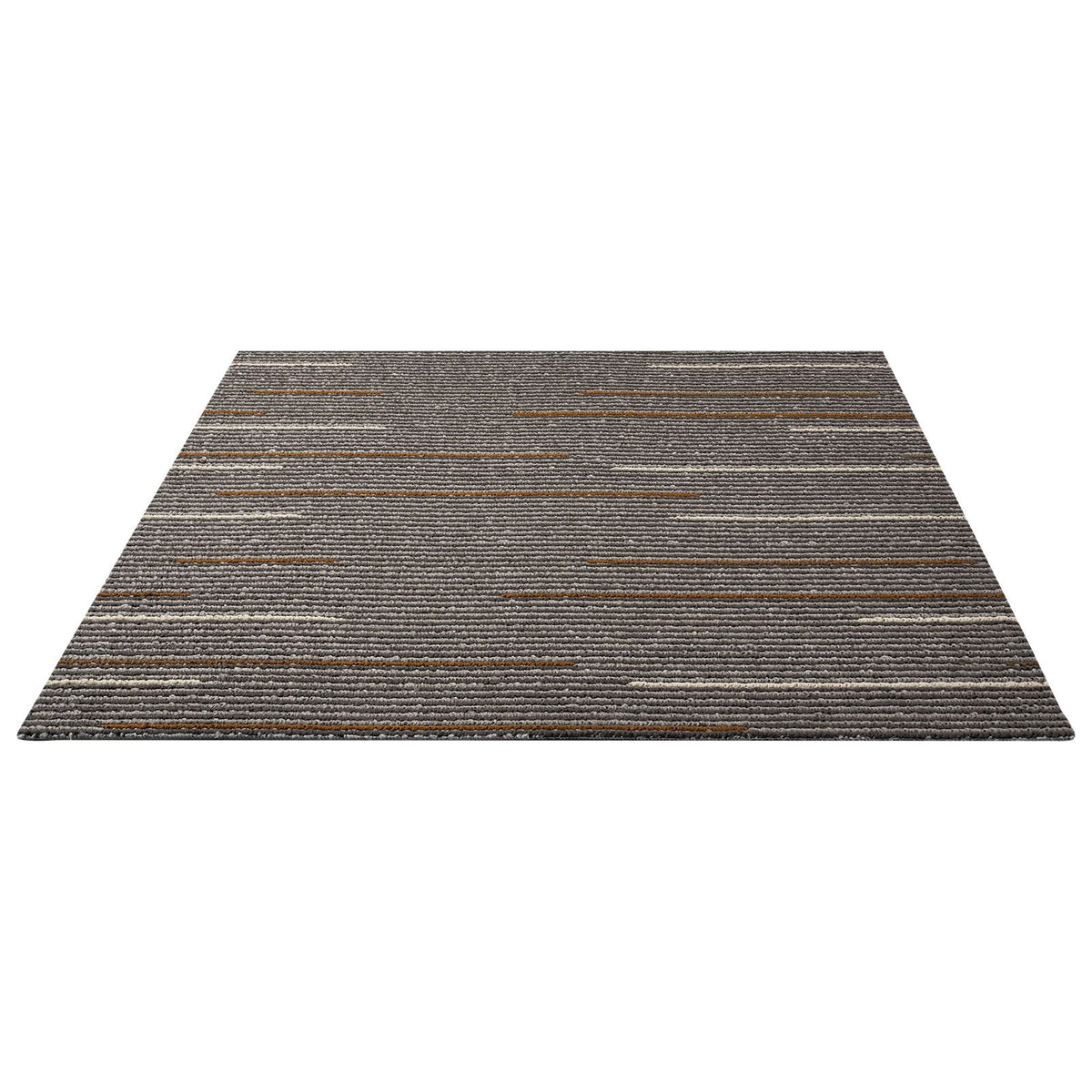 Carpet Tiles Reusable 610x610 mm, 24 PCS Modular Carpet Square Rug, Commercial Floor Soft Padded for Seamless Cover 8.9㎡, Easy DIY Replacement for Living Room Bedroom Office Indoor, Dark Brown