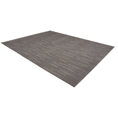 Carpet Tiles Reusable 610x610 mm, 24 PCS Modular Carpet Square Rug, Commercial Floor Soft Padded for Seamless Cover 8.9㎡, Easy DIY Replacement for Living Room Bedroom Office Indoor, Dark Brown