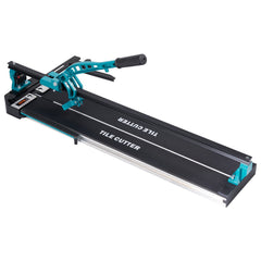 Manual Tile Cutter, 1000mm, Porcelain Ceramic Tile Cutter with Tungsten Carbide Cutting Wheel, Infrared Positioning, Anti-Skid Feet, Durable Rails for professional installers or beginners