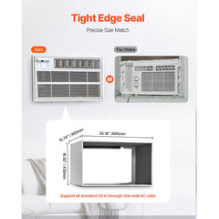Air Conditioner Wall Sleeve 26 in Universal Through the Wall AC Sleeve