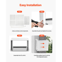 Air Conditioner Wall Sleeve 26 in Universal Through the Wall AC Sleeve