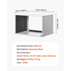 Air Conditioner Wall Sleeve 26 in Universal Through the Wall AC Sleeve