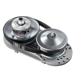 Drive Clutch, 2-8HP Engine, 2000 RPM High-Strength Drive Clutch with Asymmetric Designed Wheels & Robust Rubber Belt, Sturdy & Durable Clutch with Full Accessories, Fit for Various Engines